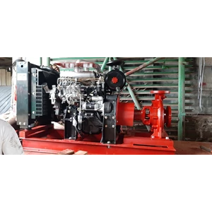  Pompa Pemadam Kebakaran Ebara Diesel Fire Pump Kapasitas 500 Gpm Head 80 Meter